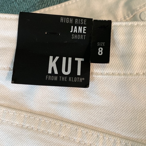 Women's KUT from the Kloth High Rise Jane Jean Shorts Sz. 8 - Picture 6 of 10